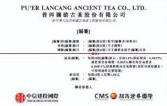 中国第二大普洱茶公司赴